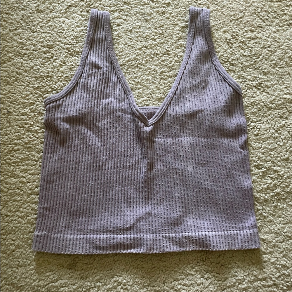 Purple tank top
